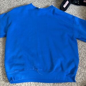 Lee Men's Vibrant Blue Crewneck Sweater